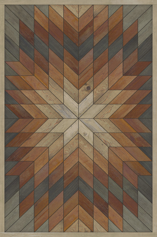 Vintage Vinyl Rug - Wicklow - Glendalough
