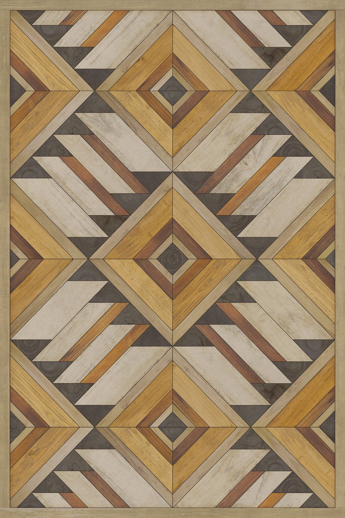Vintage Vinyl Rug - Yukon - Logan