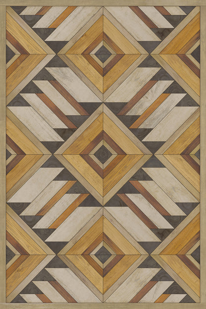 Vintage Vinyl Rug - Yukon - Logan