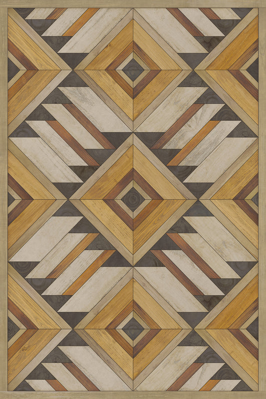 Vintage Vinyl Rug - Yukon - Logan