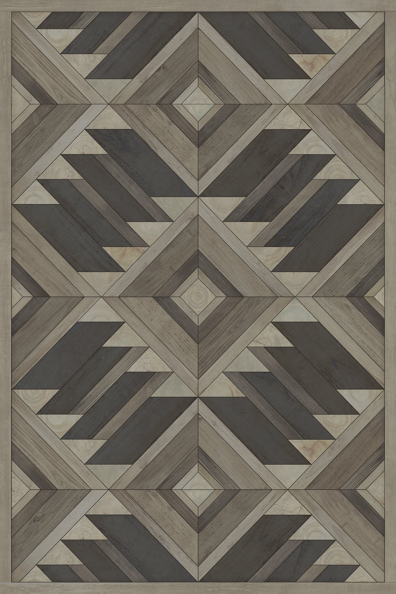 Vintage Vinyl Rug - Yukon - Miners