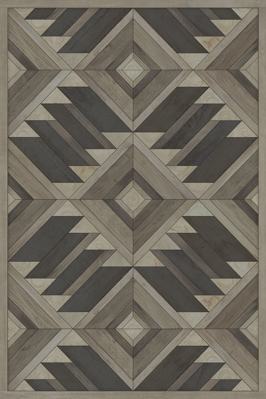 Vintage Vinyl Rug - Yukon - Miners