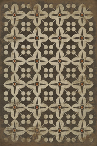Vintage Vinyl Rug - Pattern 3 - Oz