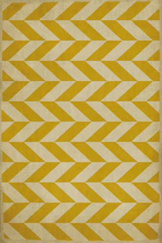 Vintage Vinyl Rug - Pattern 6 - Apollo