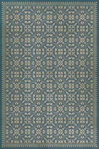 Vintage Vinyl Rug - Pattern 21 - Bandersnatch