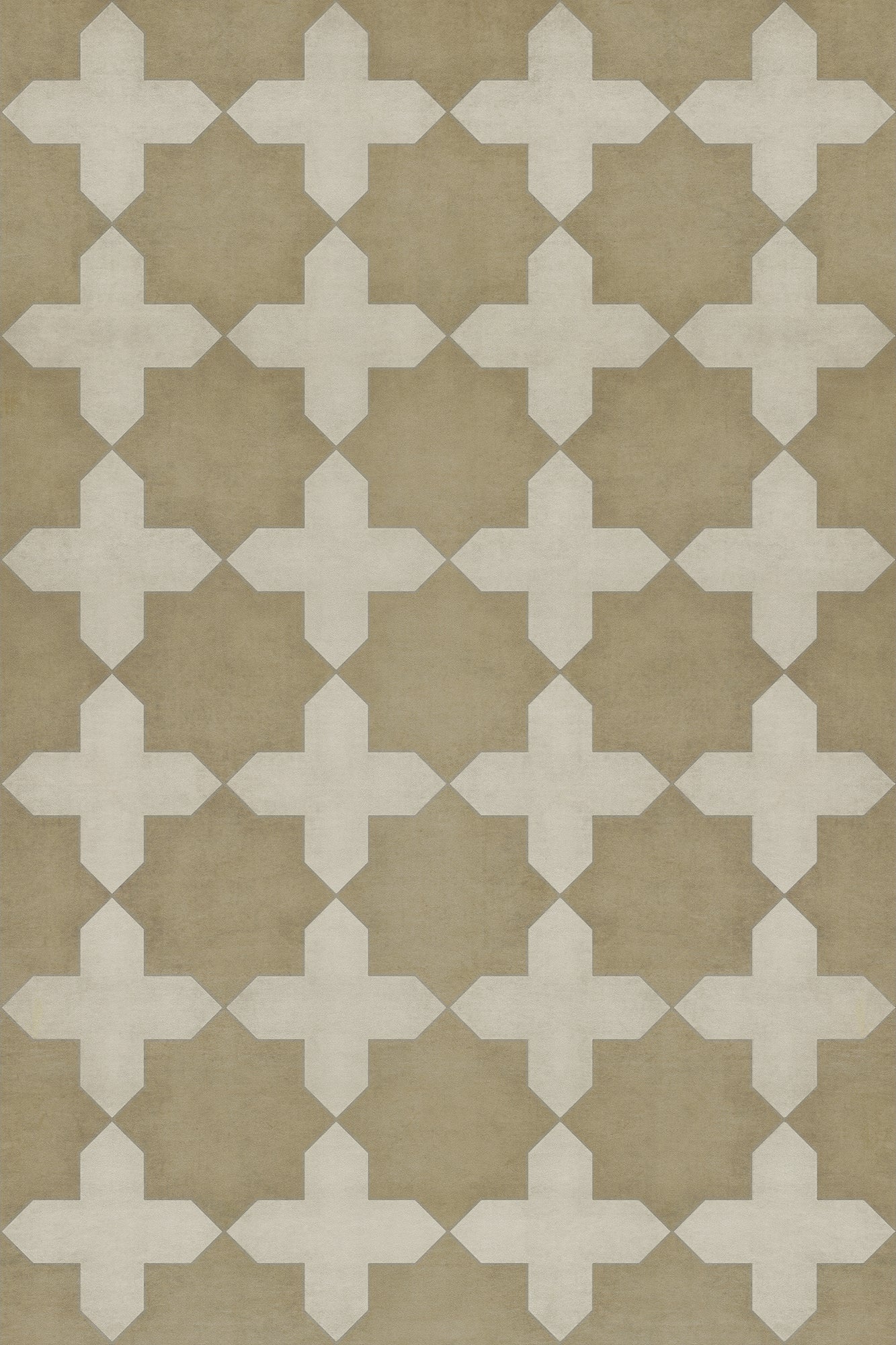 Vintage Vinyl Rug - Pattern 23 - Disciple