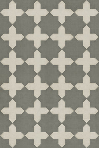Vintage Vinyl Rug - Pattern 23 - Samaritan