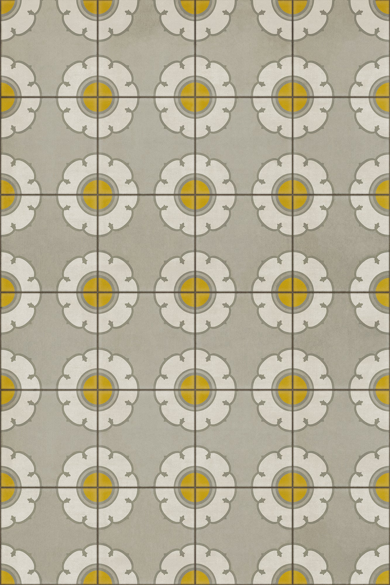 Vintage Vinyl Rug - Pattern 78 - Be Bop a Lula