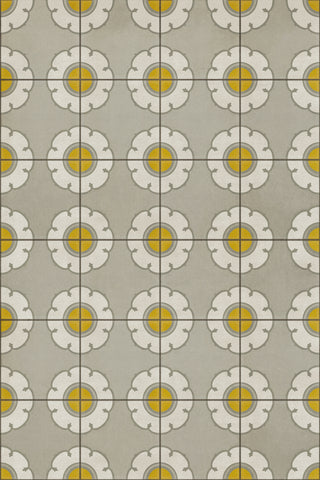 Vintage Vinyl Rug - Pattern 78 - Be Bop a Lula