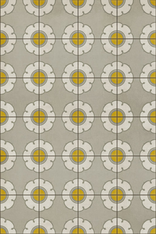 Vintage Vinyl Rug - Pattern 78 - Be Bop a Lula