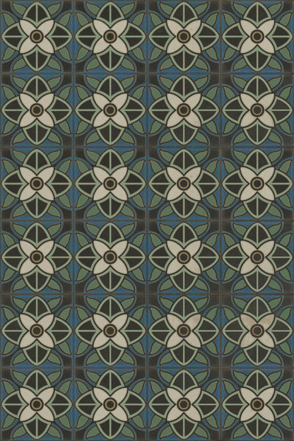 Vintage Vinyl Rug - Pattern 80 - Bette Davis