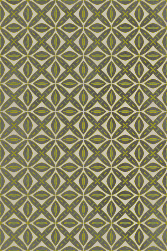 Vintage Vinyl Rug - Pattern 82 - Smee