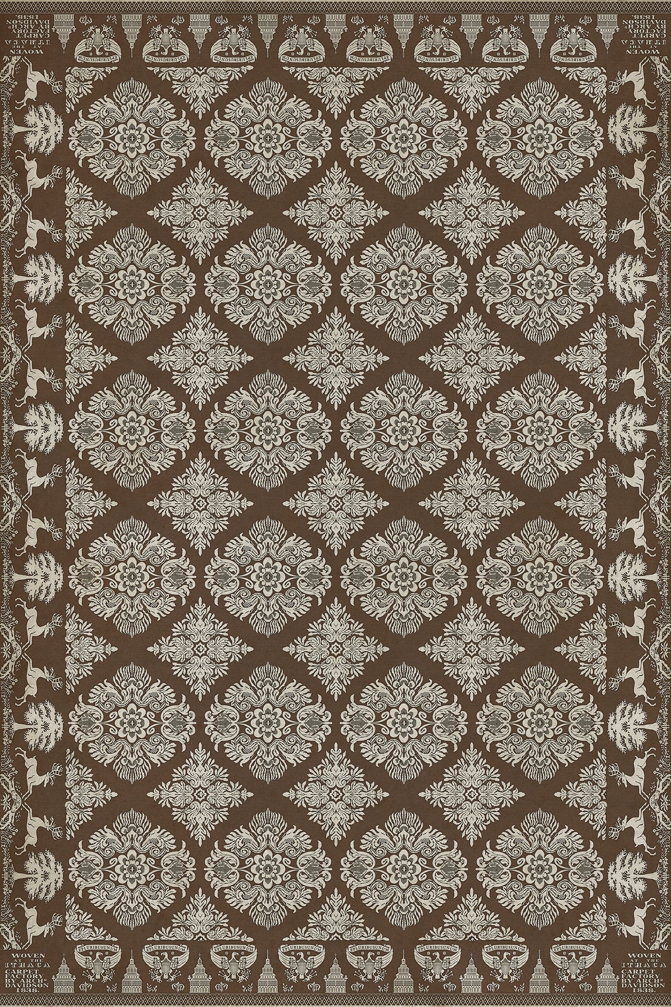 Vintage Vinyl Rug - Archibald - A Poison Tree