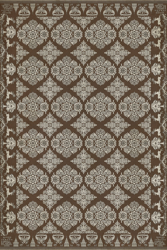 Vintage Vinyl Rug - Archibald - A Poison Tree