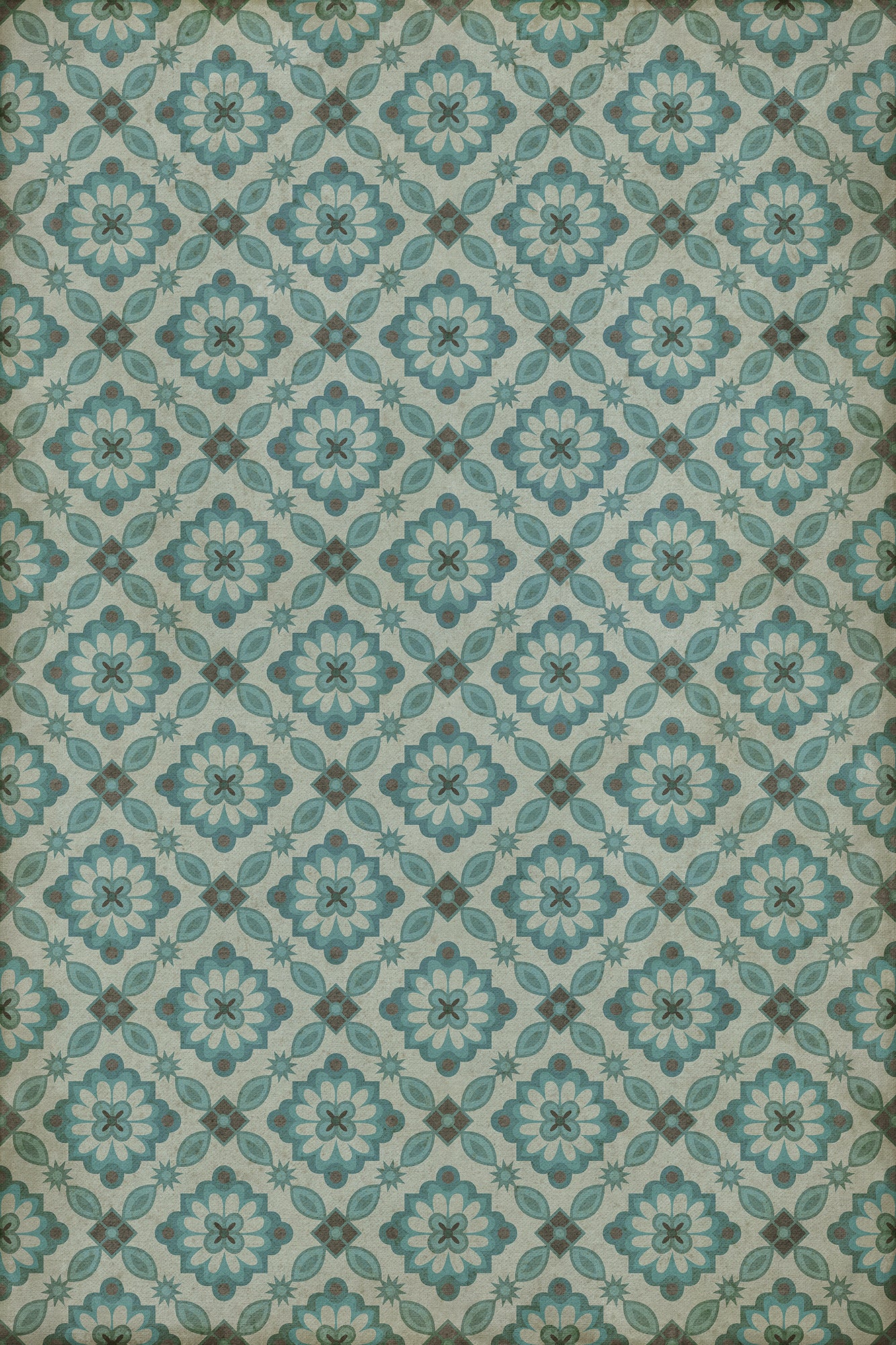 Vintage Vinyl Rug - Bookbinder - Purdie