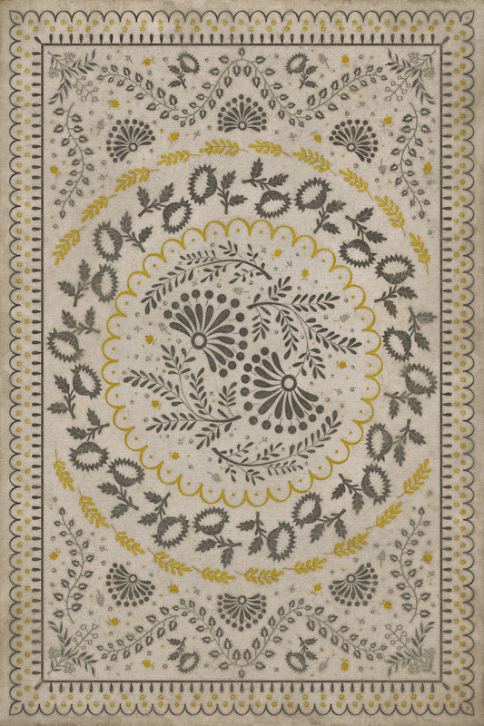 Vintage Vinyl Rug - Cozens - Early One Morning