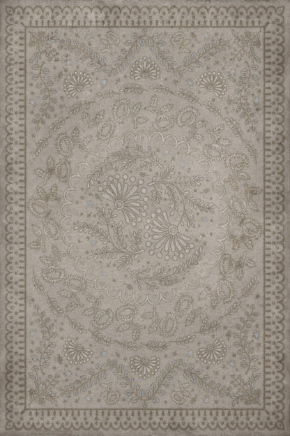Vintage Vinyl Rug - Cozens - The Foggy Foggy Dew