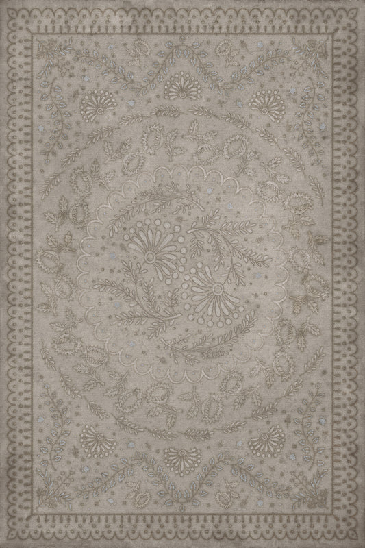 Vintage Vinyl Rug - Cozens - The Foggy Foggy Dew
