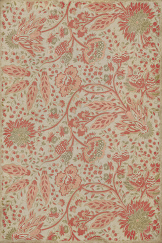 Vintage Vinyl Rug - Garden Gate - On Imagination