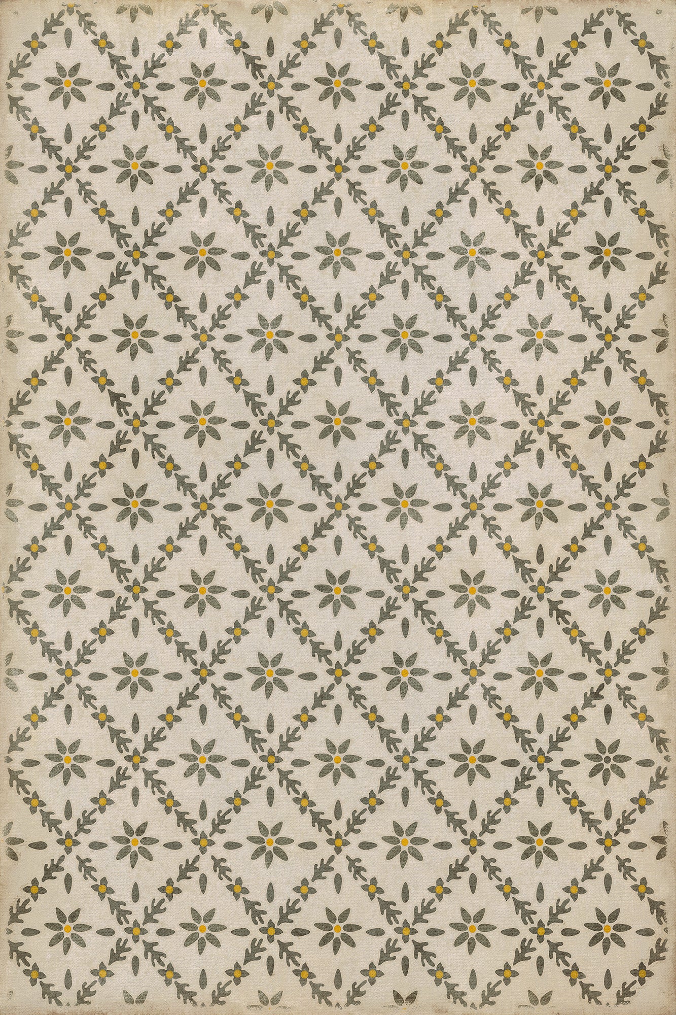 Vintage Vinyl Rug - Naturalist - Clayton