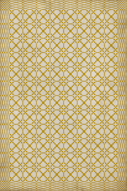 Vintage Vinyl Rug - Woven - Fairfax Est 1742