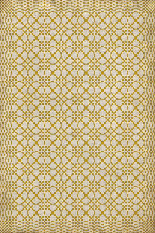 Vintage Vinyl Rug - Woven - Fairfax Est 1742