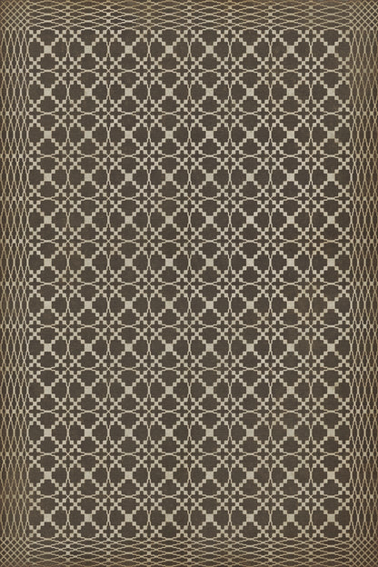 Vintage Vinyl Rug - Woven - Gloucester Est 1651