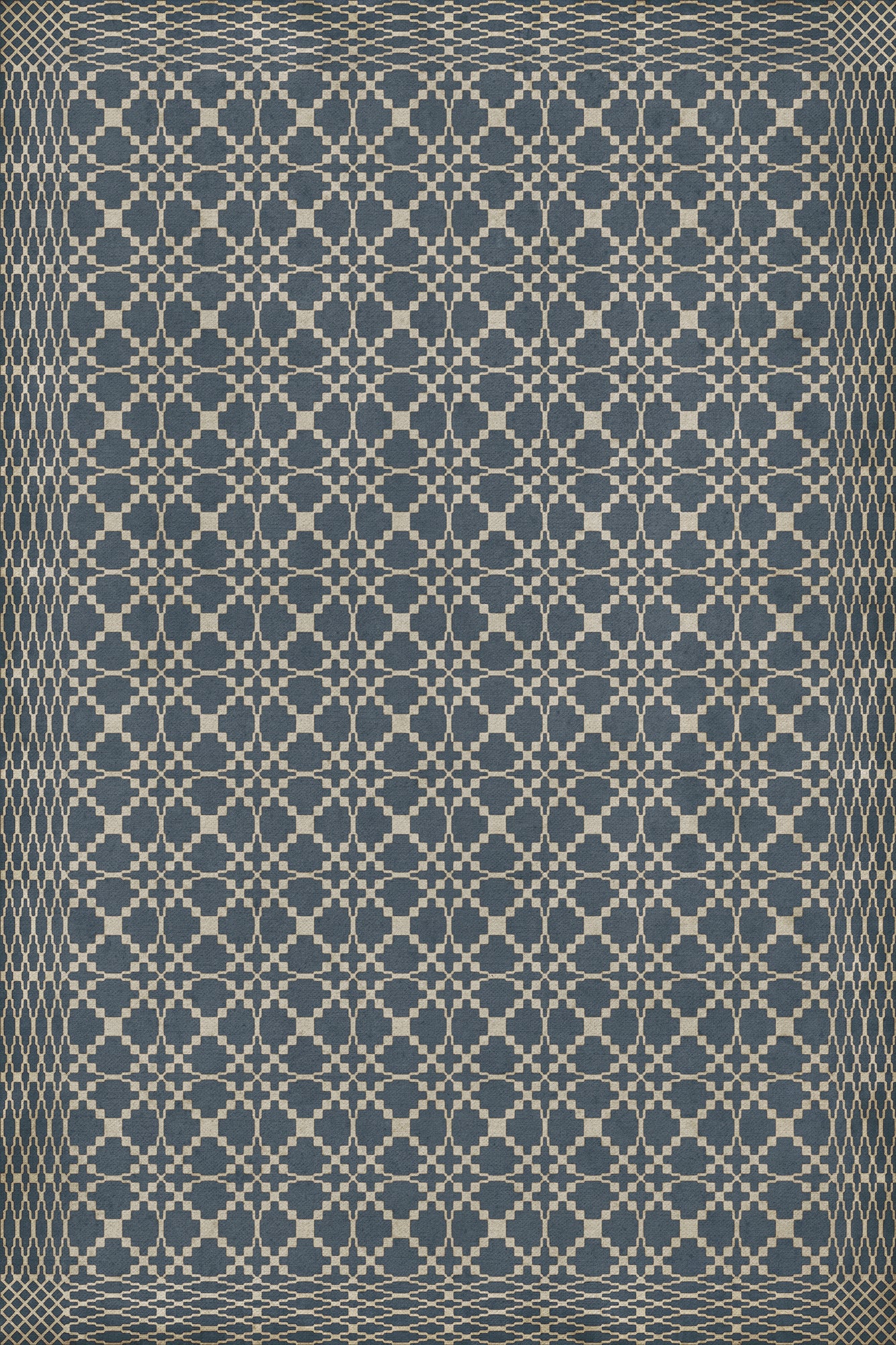 Vintage Vinyl Rug - Woven - James Est 1617