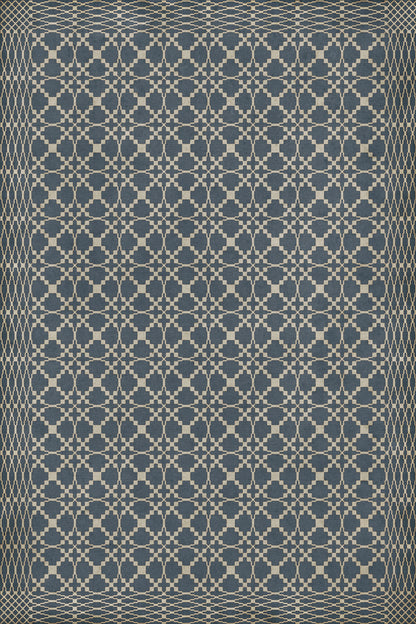 Vintage Vinyl Rug - Woven - James Est 1617