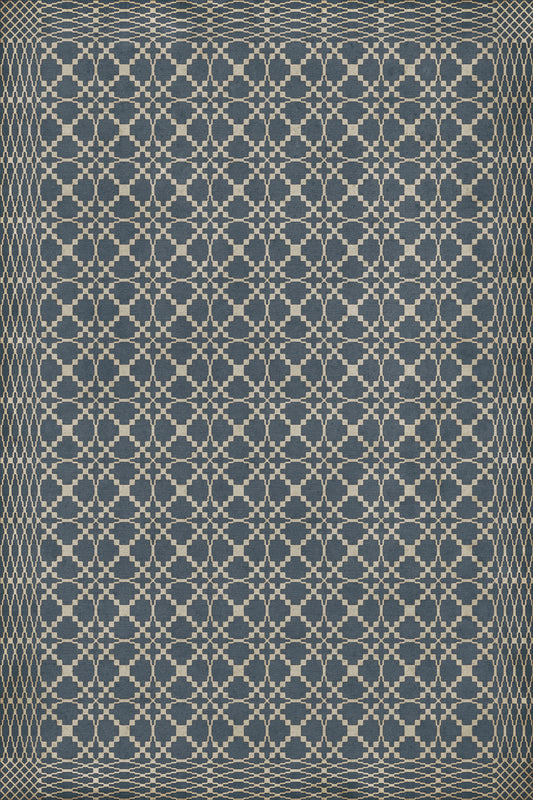 Vintage Vinyl Rug - Woven - James Est 1617
