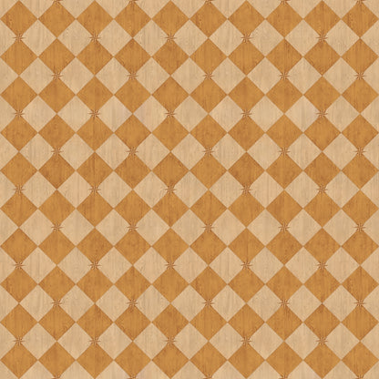 Vintage Vinyl Rug - Compass Diamond - Garden Grove