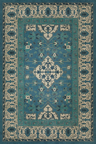 Vintage Vinyl Rug - Star Ushak - Calm Shades