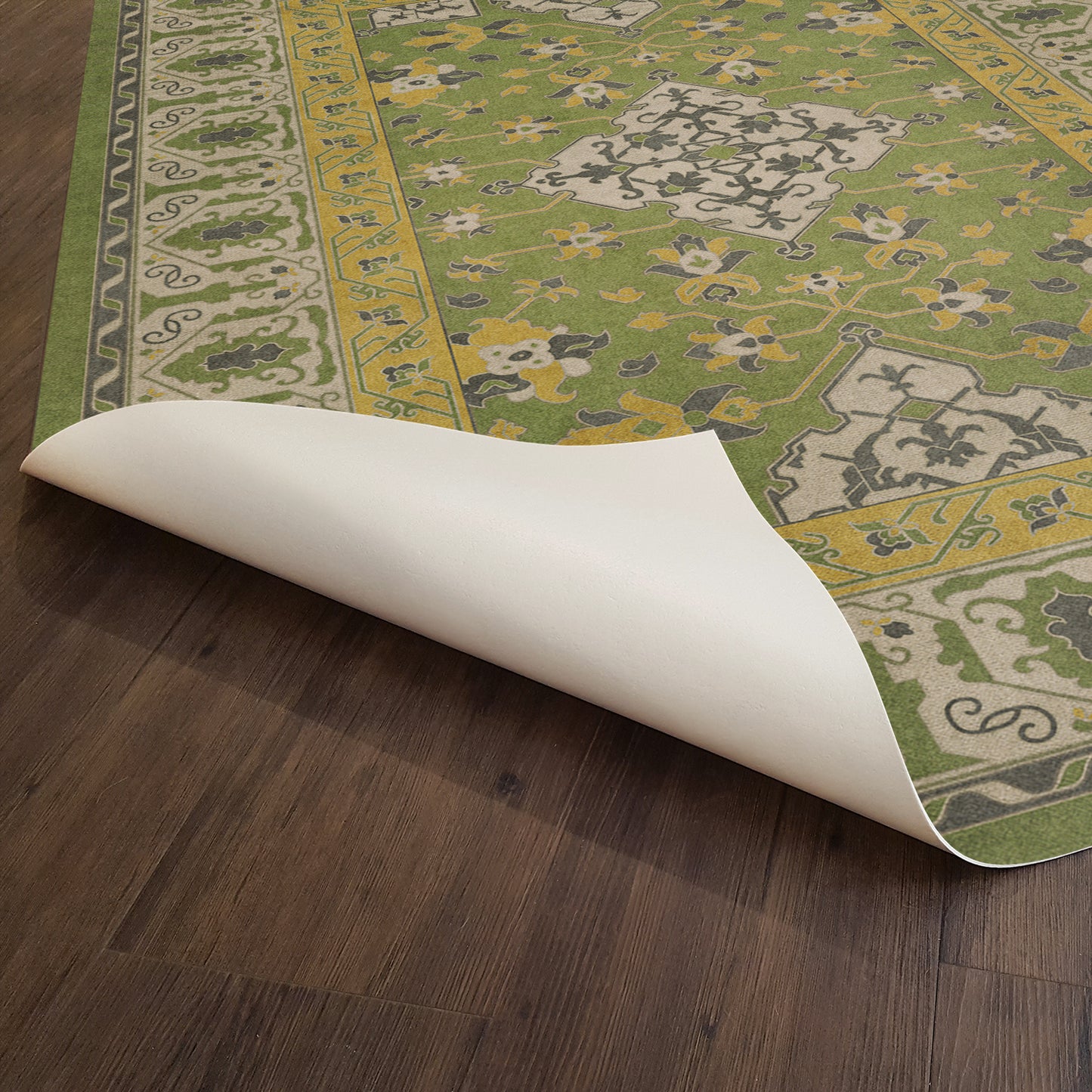 Vintage Vinyl Rug - Star Ushak - Earths Charms