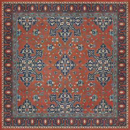 Vintage Vinyl Rug - Star Ushak - Ever Burning Stars