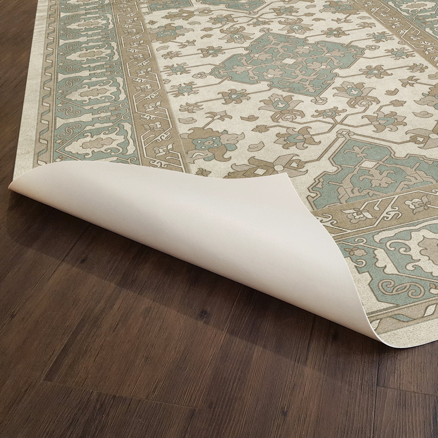 Vintage Vinyl Rug - Star Ushak - Fair Splendors
