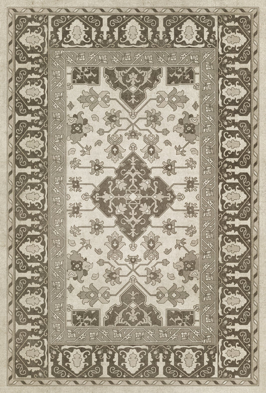 Vintage Vinyl Rug - Star Ushak - Majesty Shining