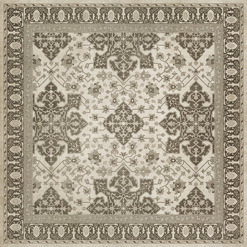 Vintage Vinyl Rug - Star Ushak - Majesty Shining