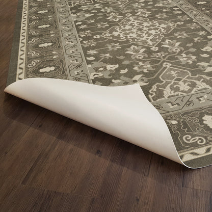 Vintage Vinyl Rug - Star Ushak - Ray of the Night
