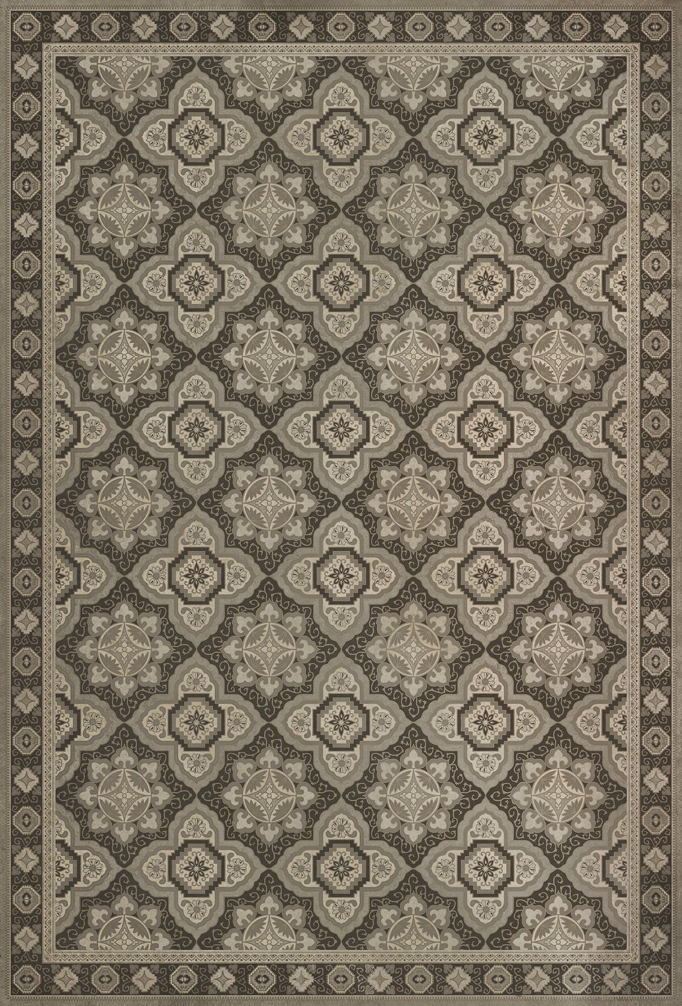 Vintage Vinyl Rug - Antiquary - First Edition