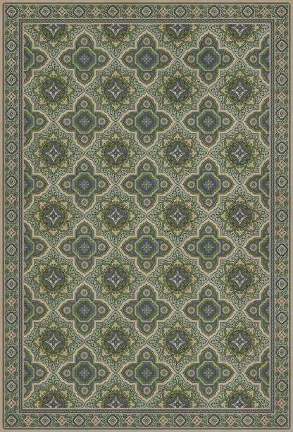 Vintage Vinyl Rug - Antiquary - Fly Leaf