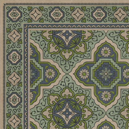 Vintage Vinyl Rug - Antiquary - Fly Leaf