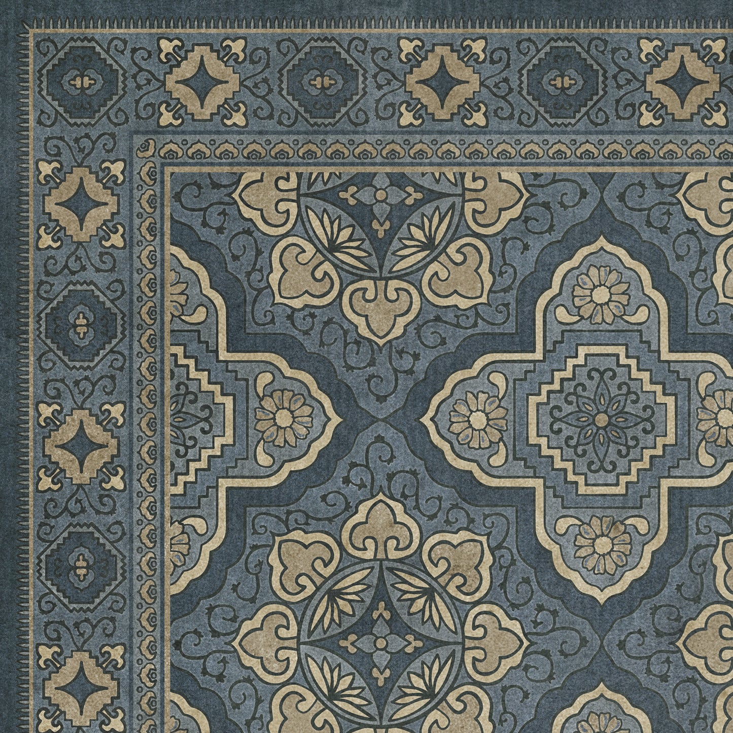 Vintage Vinyl Rug - Antiquary - Galleys