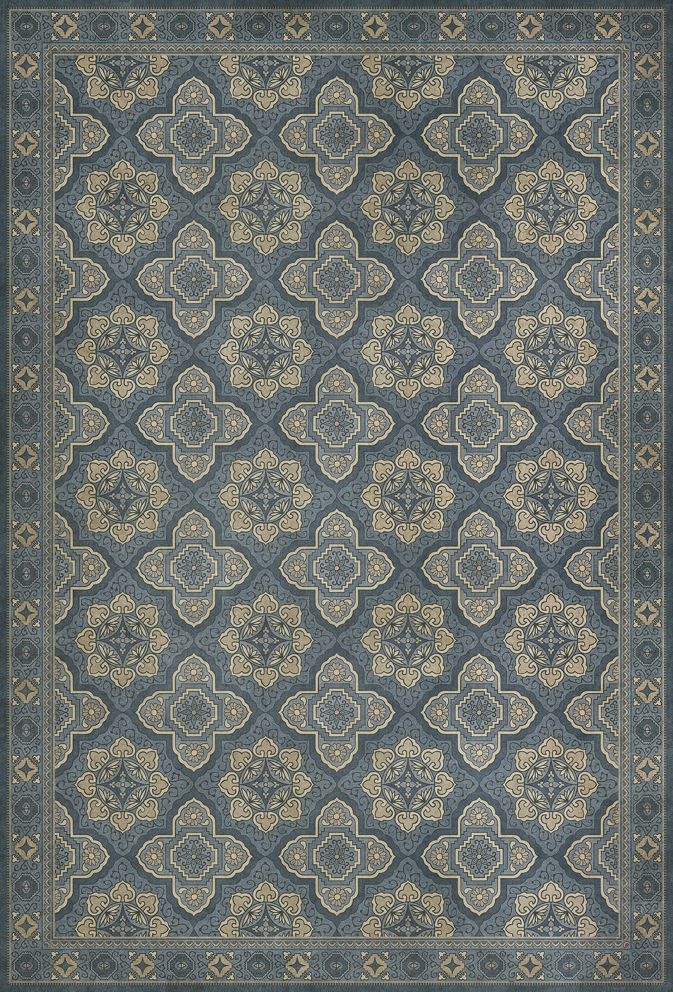 Vintage Vinyl Rug - Antiquary - Galleys