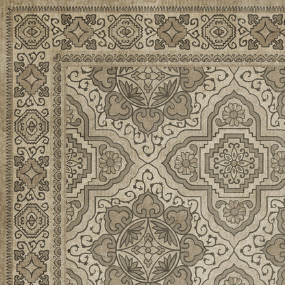 Vintage Vinyl Rug - Antiquary - Holograph