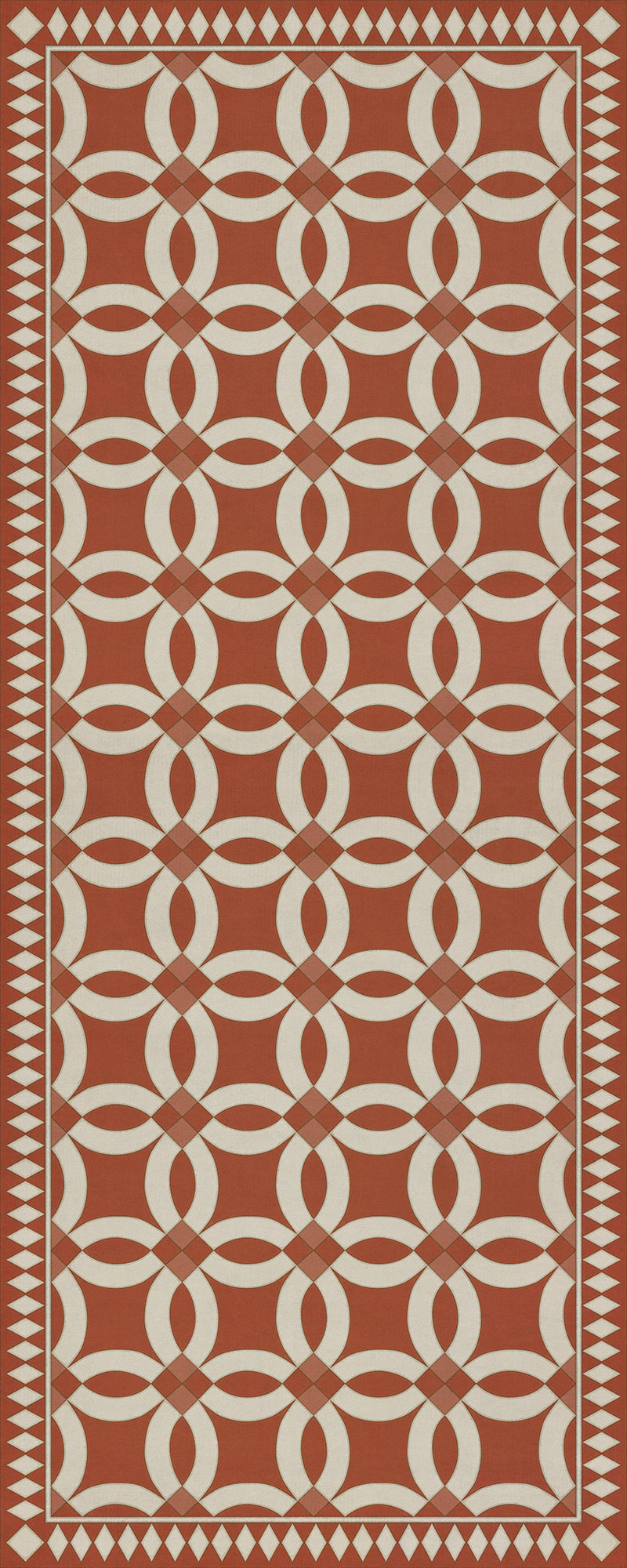 Vintage Vinyl Rug - Wedding Ring - Hester