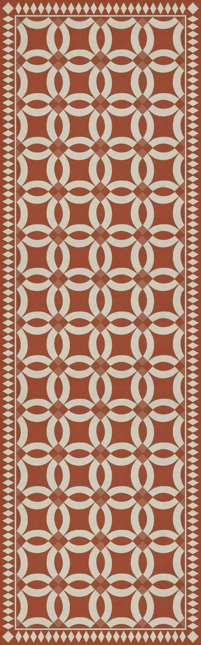 Vintage Vinyl Rug - Wedding Ring - Hester