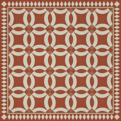 Vintage Vinyl Rug - Wedding Ring - Hester