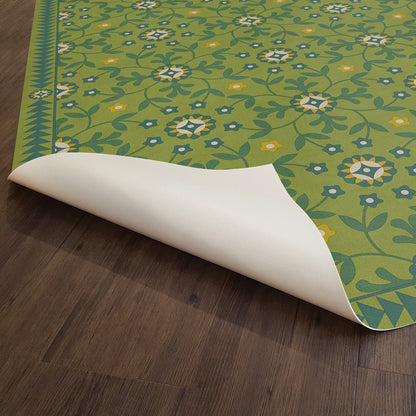 Vintage Vinyl Rug - Whig Rose - We Have Only Today
