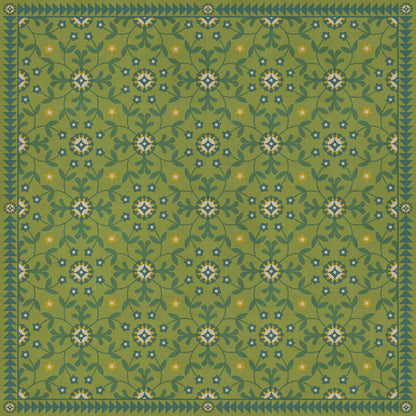 Vintage Vinyl Rug - Whig Rose - We Have Only Today
