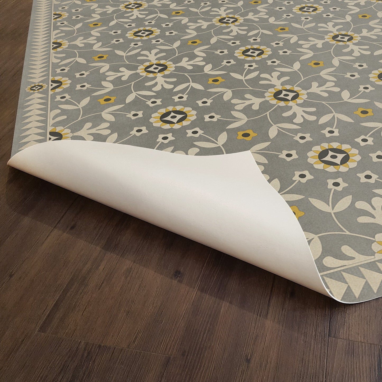Vintage Vinyl Rug - Whig Rose - When Others Soundly Slept